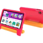 Nokia T10 - 8" - 3/32GB - Wi-Fi - niebieski - etui Kids Cover Orange&Red