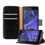 Sony Xperia Z2 Tablet firmy cadorabo pokrowiec osłona Luxury wzornictwo z zapięciem na magnes funkcja stojaka i-przegródką na Case Cover osłona etui torebka z klapką Book Style, Xperia Z2, grafi DE-107530