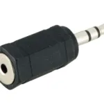 MicroConnect Adapter AV 3.5mm na 2.5mm M/F Czarny AUDALX