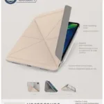 Moshi VersaCover etui origami do iPad Pro 11" (2020/2018) z ładowaniem Apple Pencil (Savanna Beige) 99MO056262